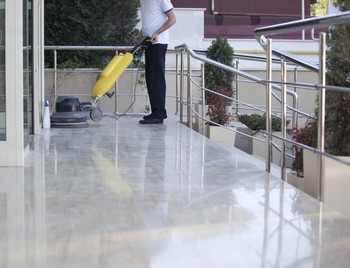 Floor Stripping by Christenson Cleaning & Restoration
