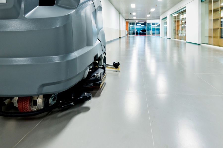 Floor Stripping and Waxing by Christenson Cleaning & Restoration